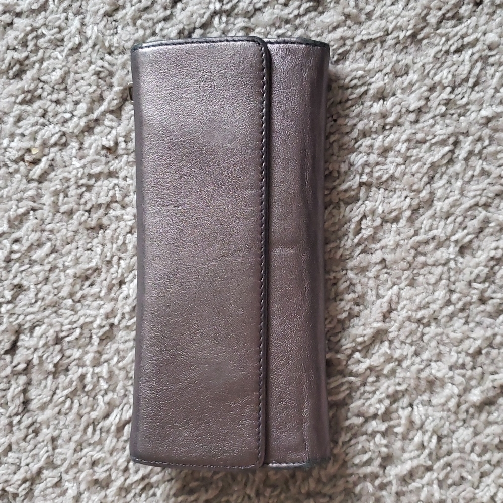Purple/grey wallet
